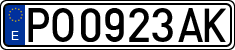 License plates of Spain, 1971 year series