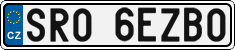 License plate of the Czech Republic, Vanity Plates