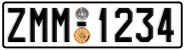 License plate of Greece, Cars