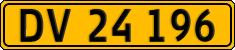 License plate of Denmark, Commercial vehicles
