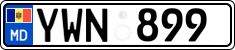 License plate of Moldova, Cars (2015)