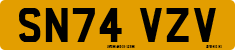 License plate of the United Kingdom, 2001 year system
