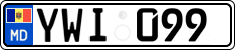 License plate of Moldova, Cars (2015)