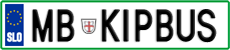 License plate of Slovenia, Vanity Plates