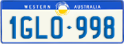 Western Australia, Regular plates