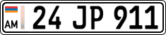 License plate of Armenia, Private owners