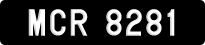 License plate of Malaysia, A(BC) 1(234)