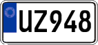 Non-recognized and partially recognized states, Regular plates (AB 123)