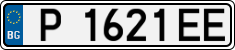 License plate of Bulgaria, Cars
