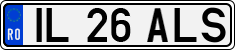 License plate of Romania, Regular plates