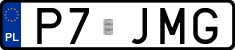 License plates of Poland, Vanity Plates