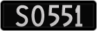 License plate of New Zealand, AB1(234)