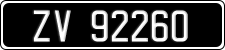 License plate of Ireland, Oldtimers