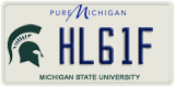 Michigan, Specialty plates (AB12C)