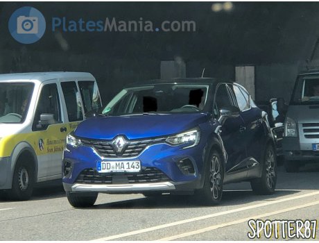 DD MA 143, Renault Captur