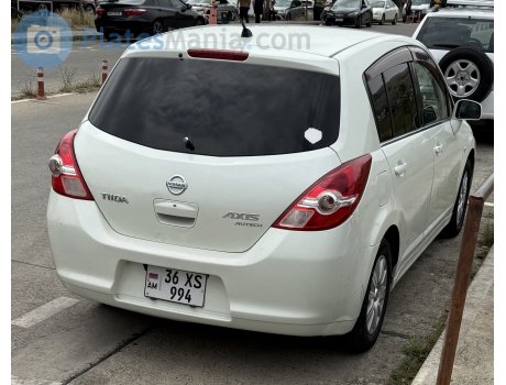 36 XS 994, Nissan Tiida