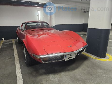 BD 50907, Chevrolet Corvette