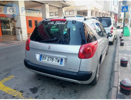BV-278-TW, Peugeot 207