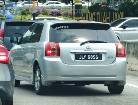 JLY 6856, Toyota Corolla