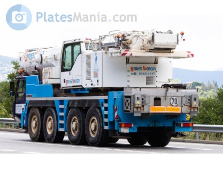E 6054 BFG, Liebherr LTM