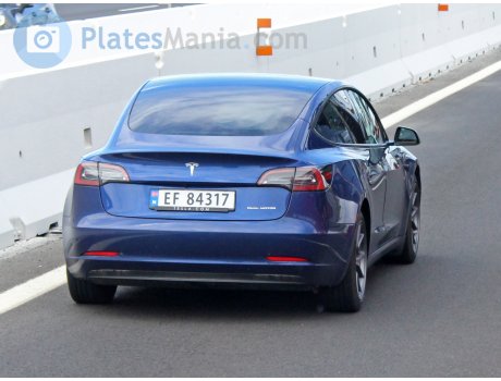 EF 84317, Tesla Model 3