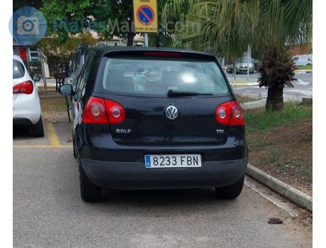 8233 FBN, Volkswagen Golf