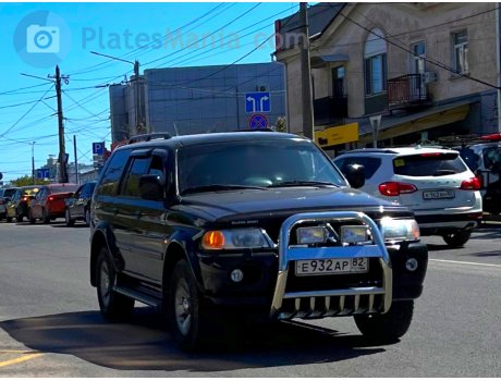 е932ар82, Mitsubishi Pajero Sport