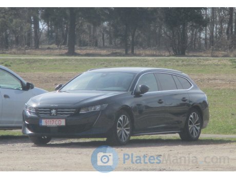 9117 CD, Peugeot 508