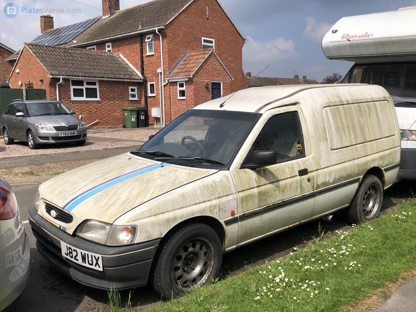 J82WUX, Ford Escort 5th gen (Express) Van (AVL; Global-market), 1990–1995