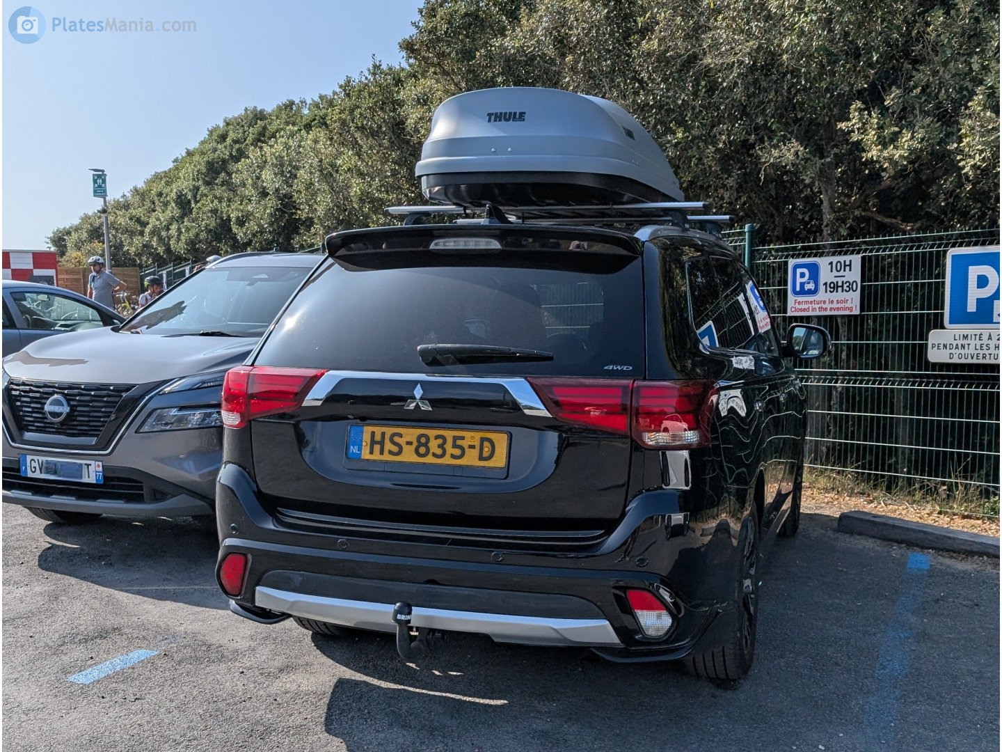 HS-835-D, Mitsubishi Outlander 3rd gen (GF/GG/ZJ/ZK/ZL), facelift, 2015–2023