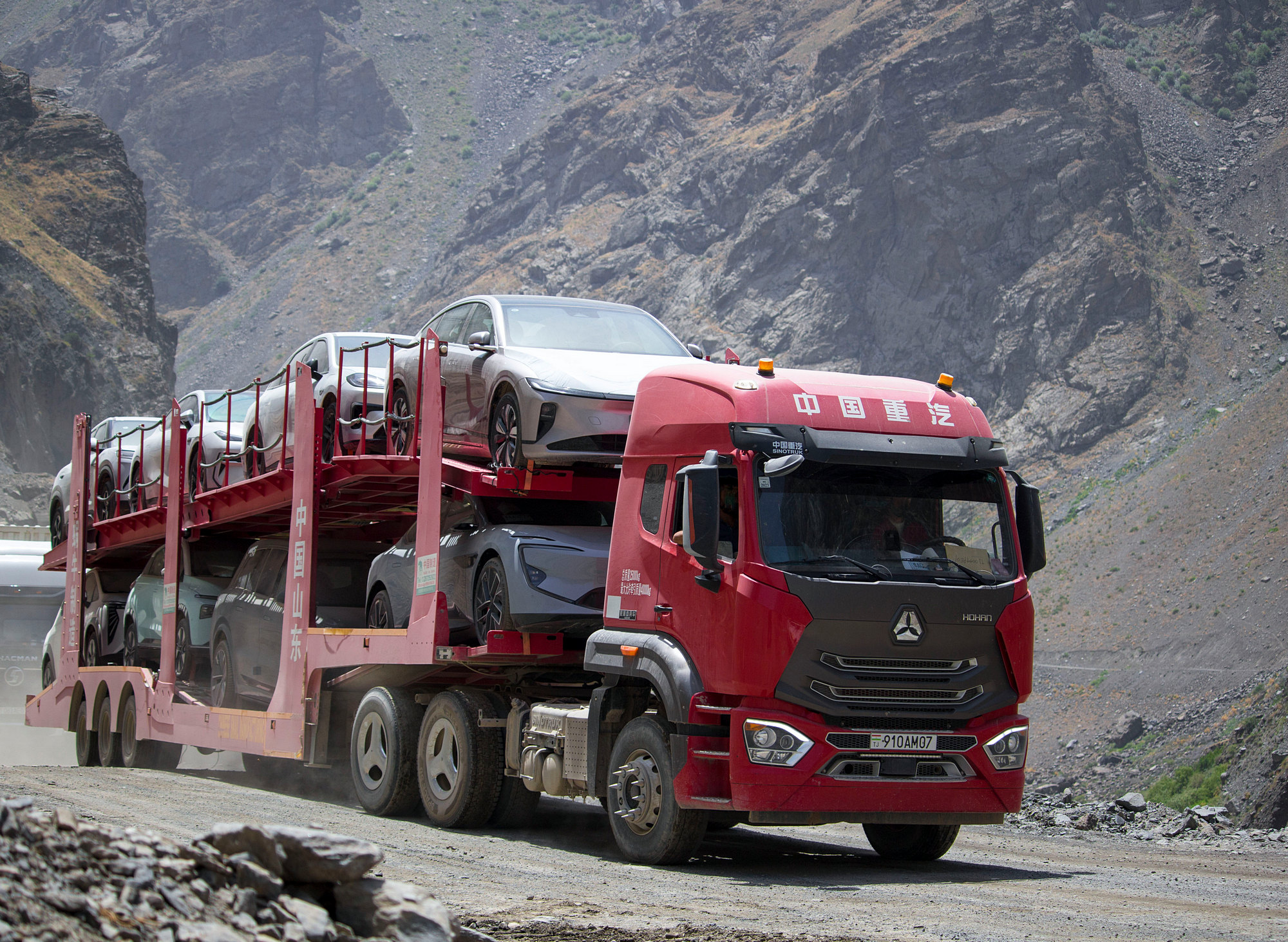 910AM07, CNHTC (Sinotruk) Howo / Hohan (Haohan) N-Series N5G/N5W/N6G/N7G/N7W/NX