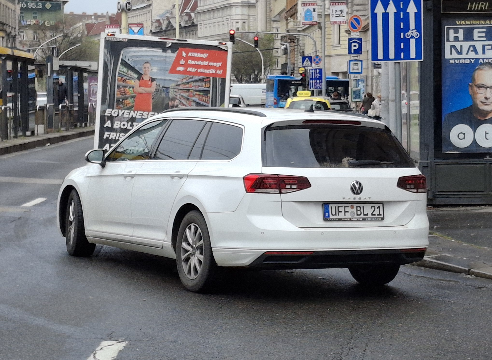 UFF BL 21, Volkswagen Passat 8th gen Variant (B8; 3G), 2015–2023