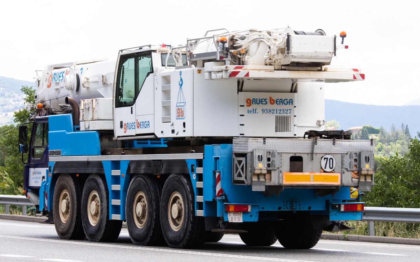E 6054 BFG, Liebherr LTM 