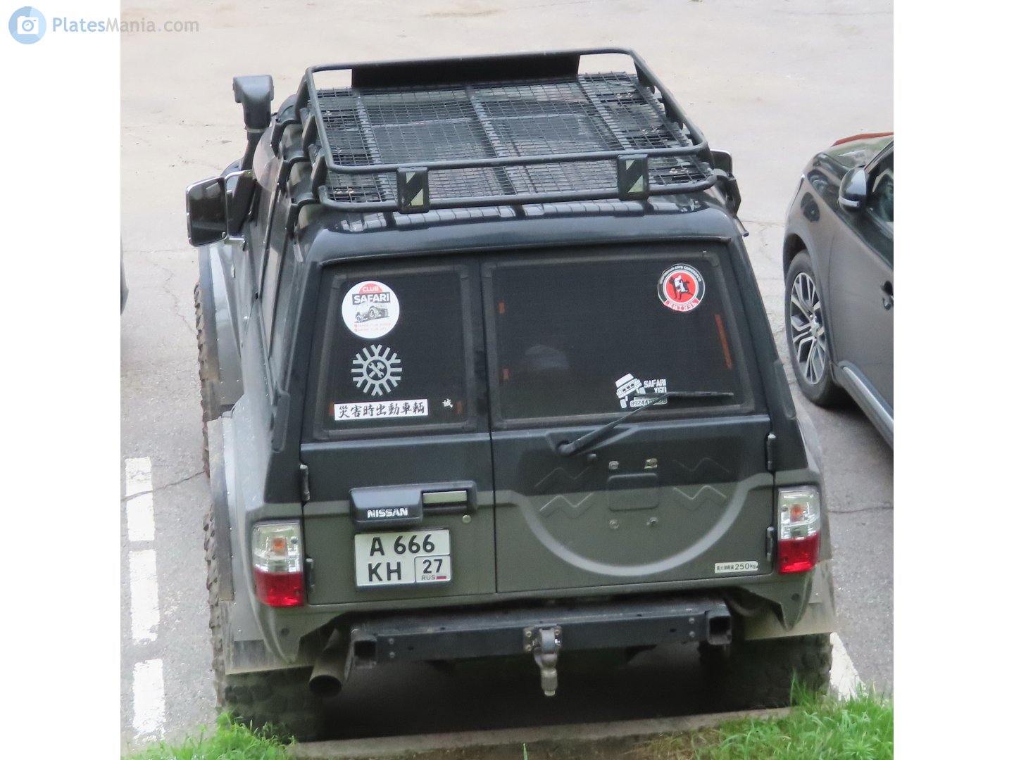 а 666 кн 27, Nissan Safari 2nd gen 5-door SUV (Y60; JP-market), 1987–1997