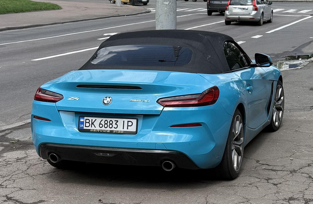 BK 6883 IP, BMW Z4 3rd gen (G29), 2018–