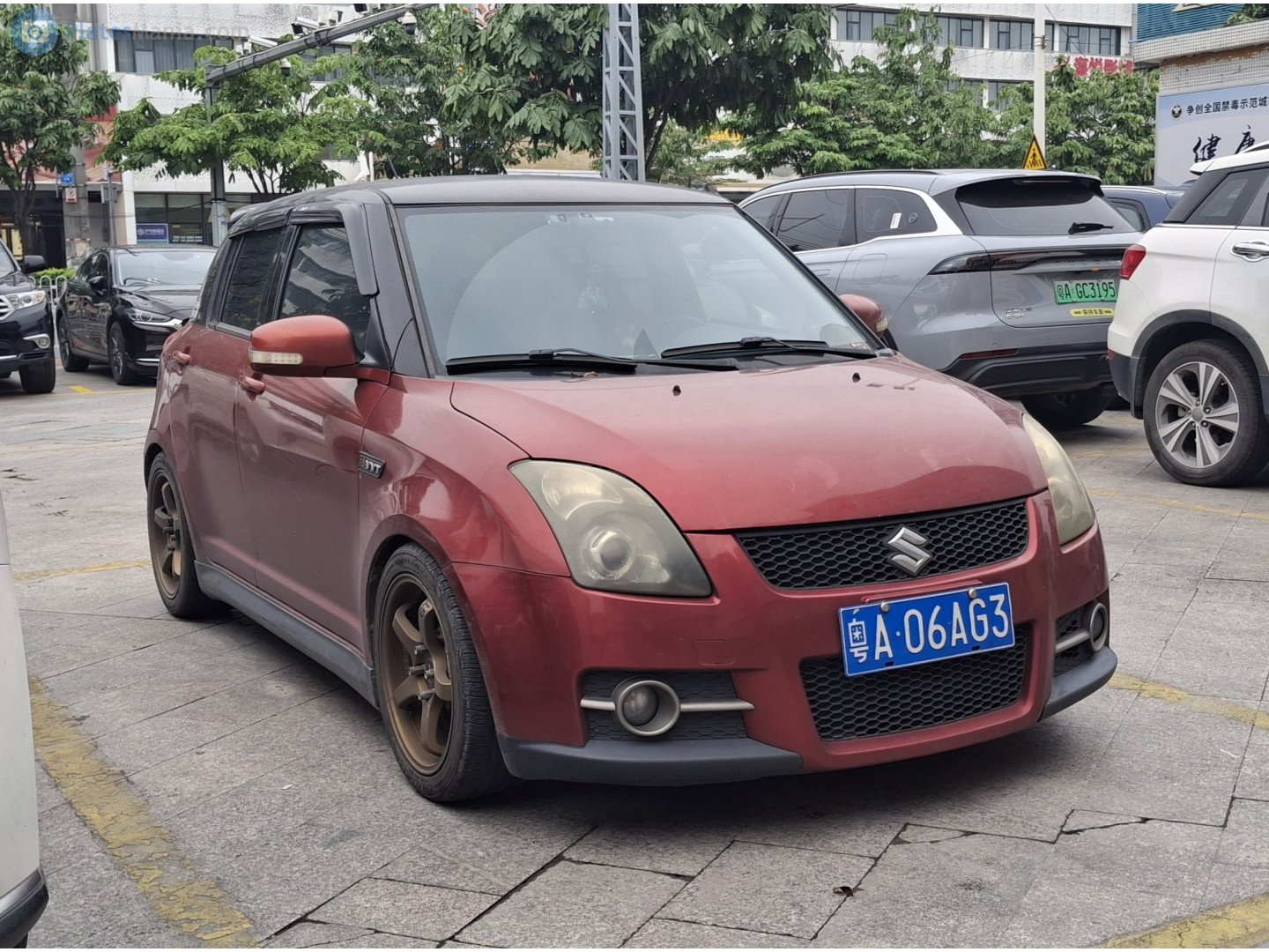 粤A·06AG3, Suzuki Swift 5th gen Sport 5-door Hatch (RS/ZC31), 2005–2011