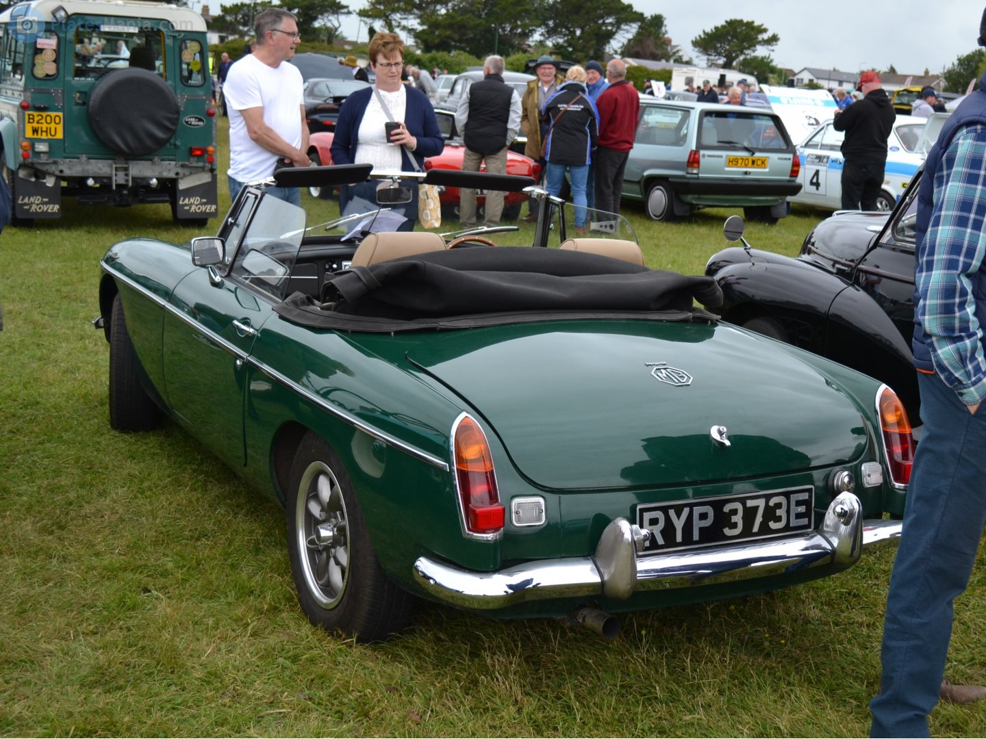 RYP373E, MG B 1st gen Roadster, 1962–1980