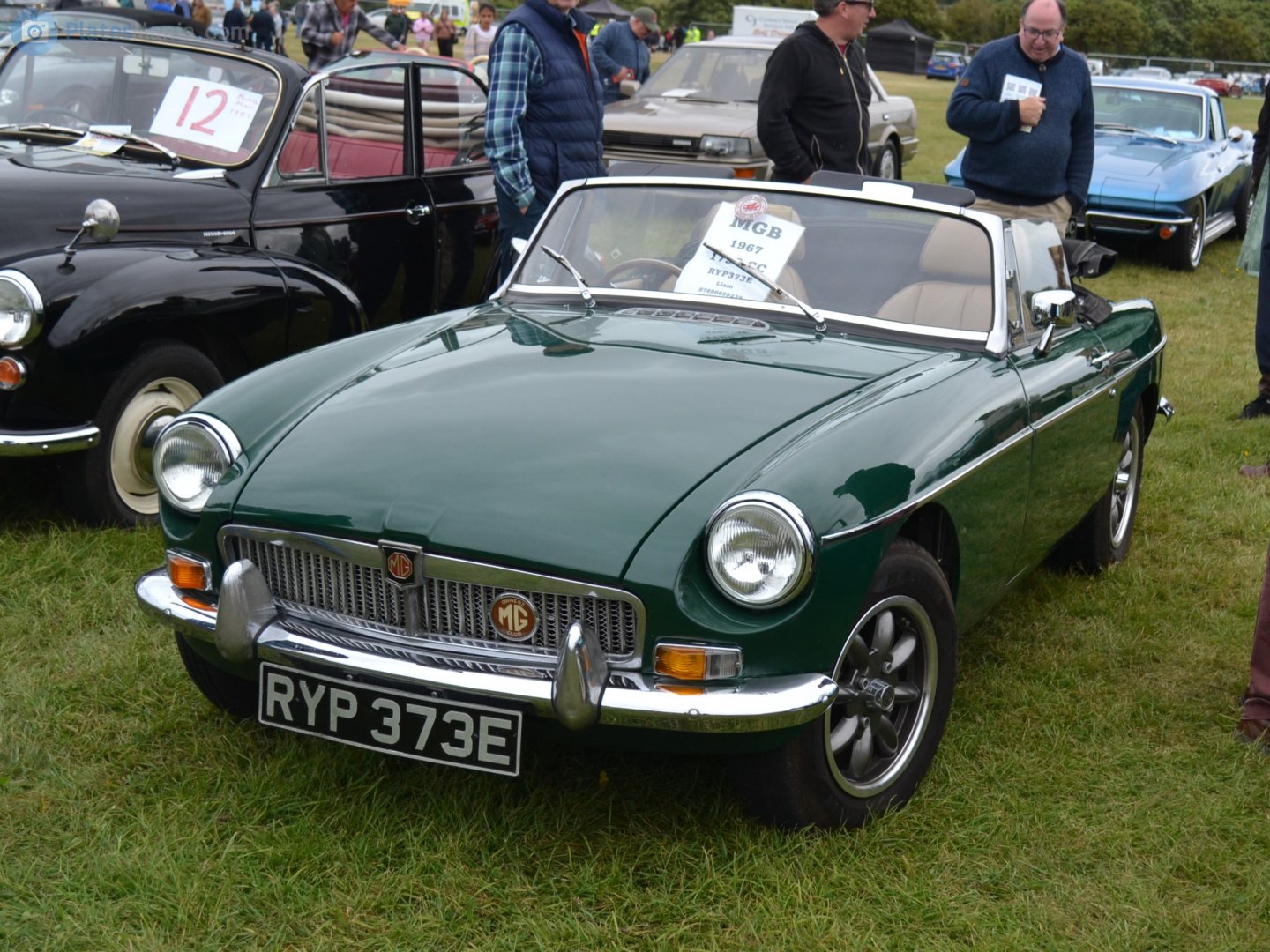 RYP373E, MG B 1st gen Roadster, 1962–1980