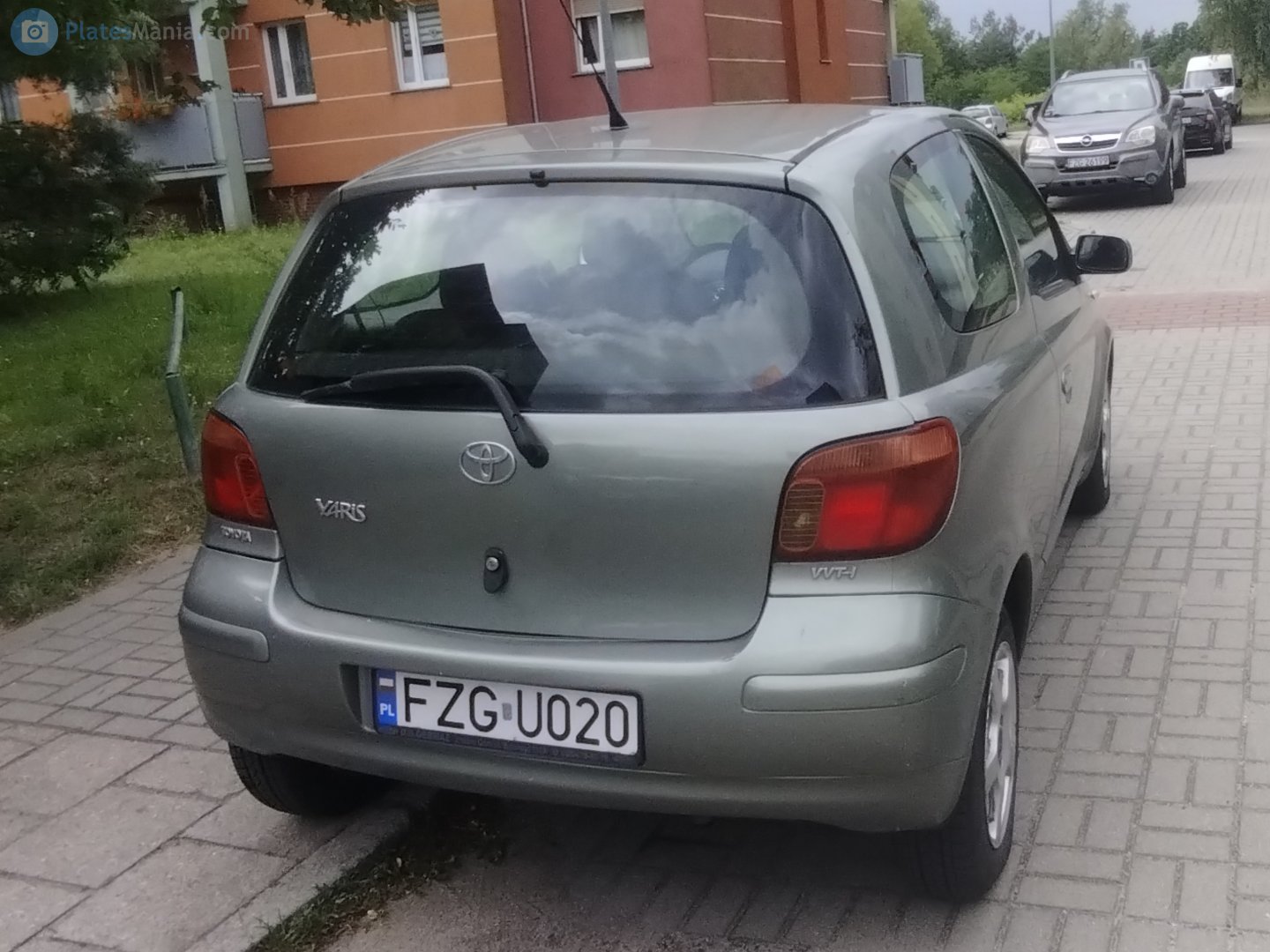 FZG U020, Toyota Yaris 1st gen 3-door Hatch (XP10), 1999–2005