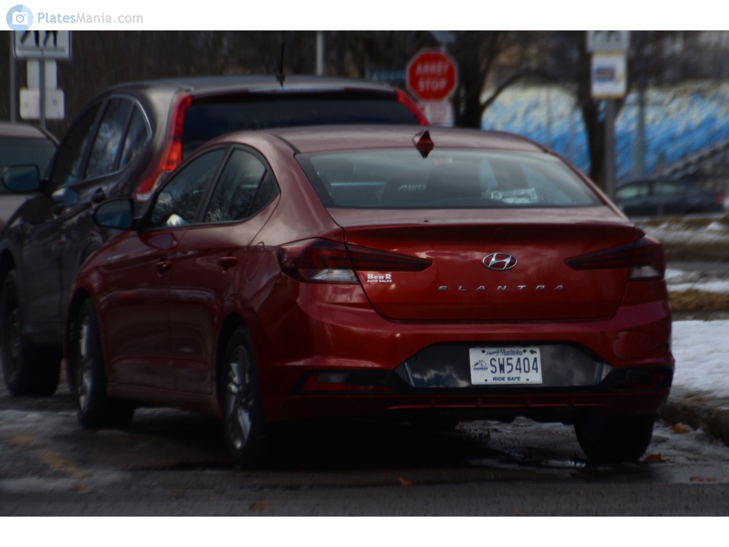 SW5404, Hyundai Elantra 6th gen Sedan (AD), facelift, 2018–2020