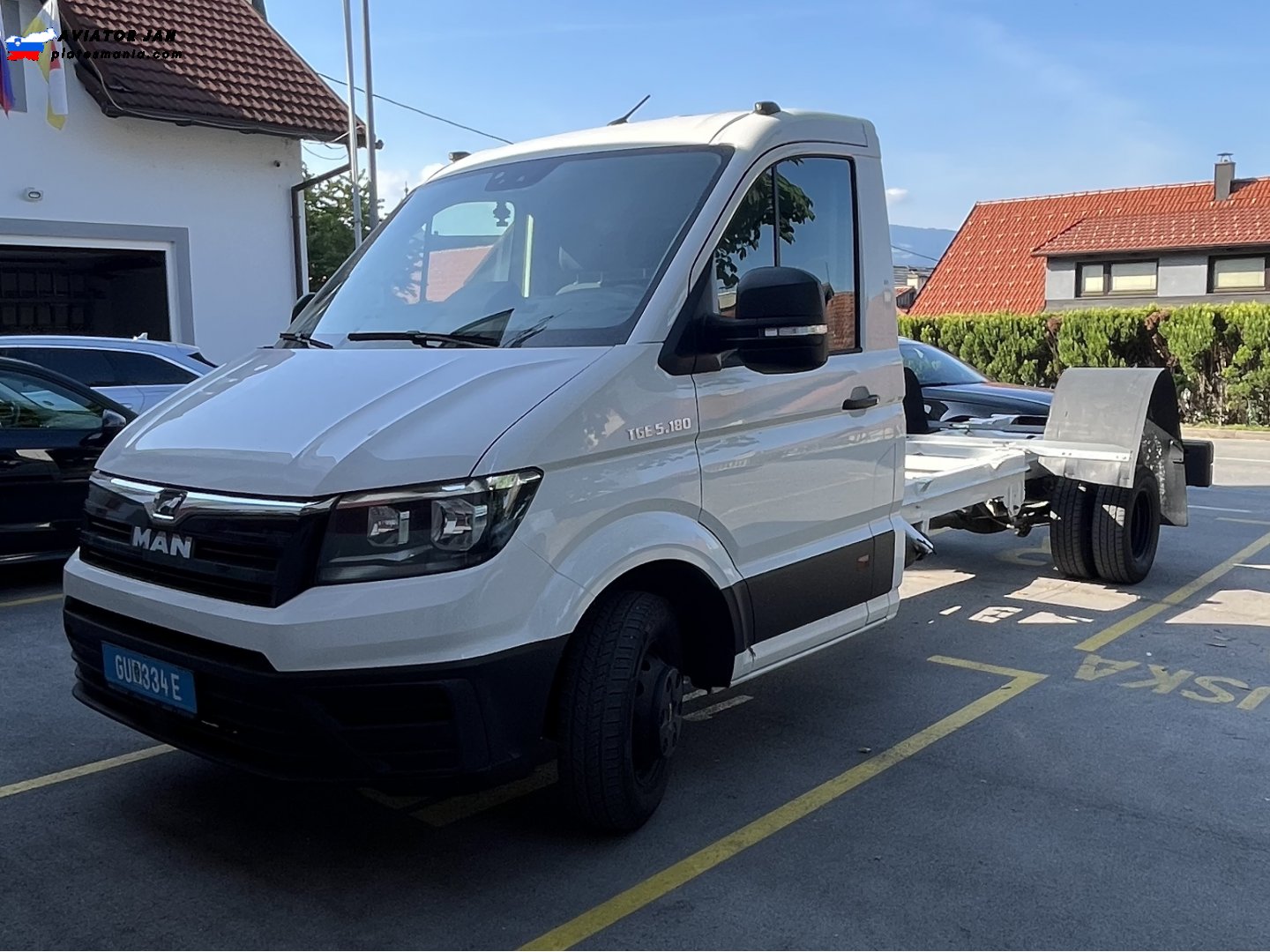 GU 334 E, MAN TGE 1st gen Single Cab (UZ), 2017–