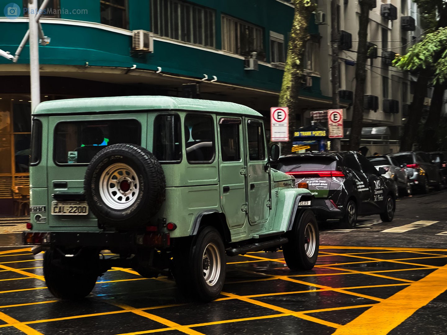 CAL-2200, Toyota Bandeirante SUV (OJ50L), facelift, 1989–2001