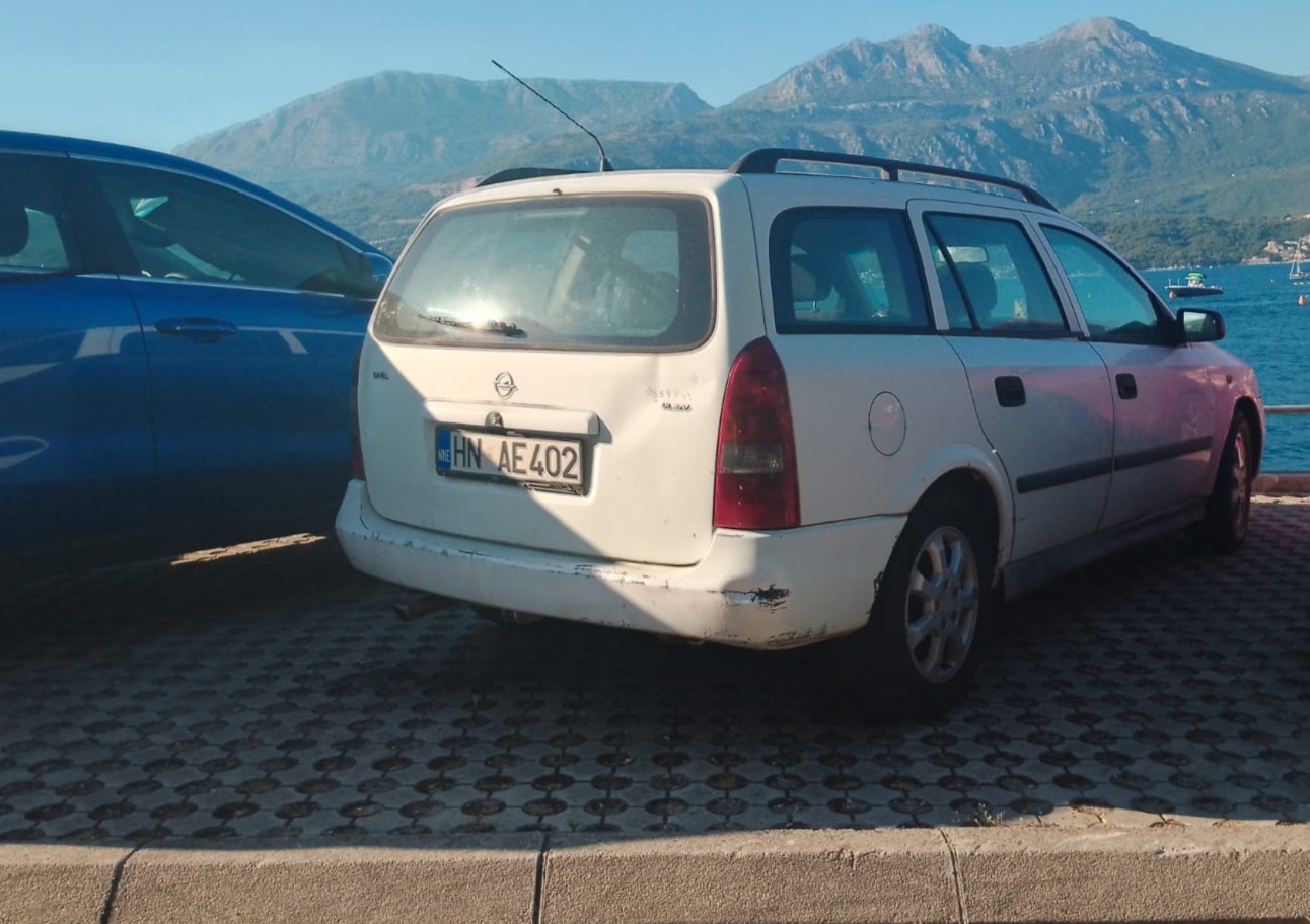 HN AE402, Opel Astra 2nd gen Caravan Wagon (G; T98), 1998–2009