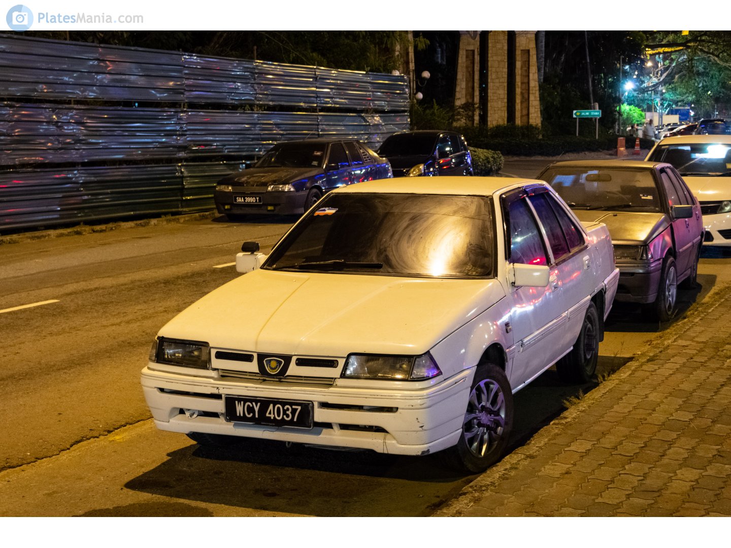WCY 4037, Proton Saga 1st gen Iswara Sedan (C21A/C22A), 1st facelift, 1992–2003