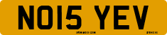License plate of the United Kingdom, 2001 year system