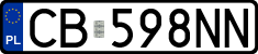 License plates of Poland, Regular car plates