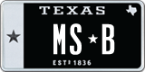 Texas, Vanity Plates