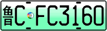 License plate of China, Electric vehicles