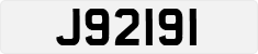 License plate of Jersey, Regular plates (J123456)