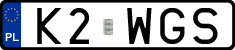 License plates of Poland, Vanity Plates